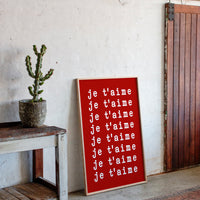 French Love Letters Paint Forever