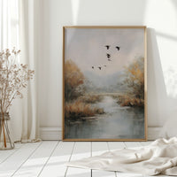 Flight Over Quiet Waters