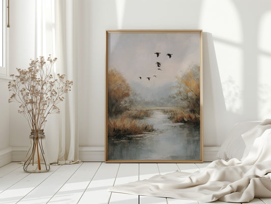 Flight Over Quiet Waters