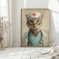 A Feline Healer's Gentle Touch