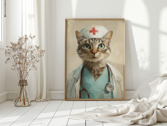 A Feline Healer's Gentle Touch