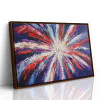 Starburst Symphony In Patriot Colors