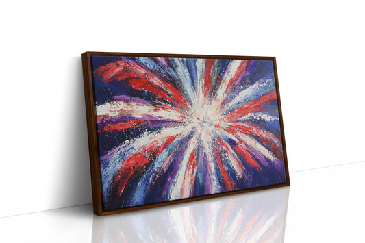 Starburst Symphony In Patriot Colors