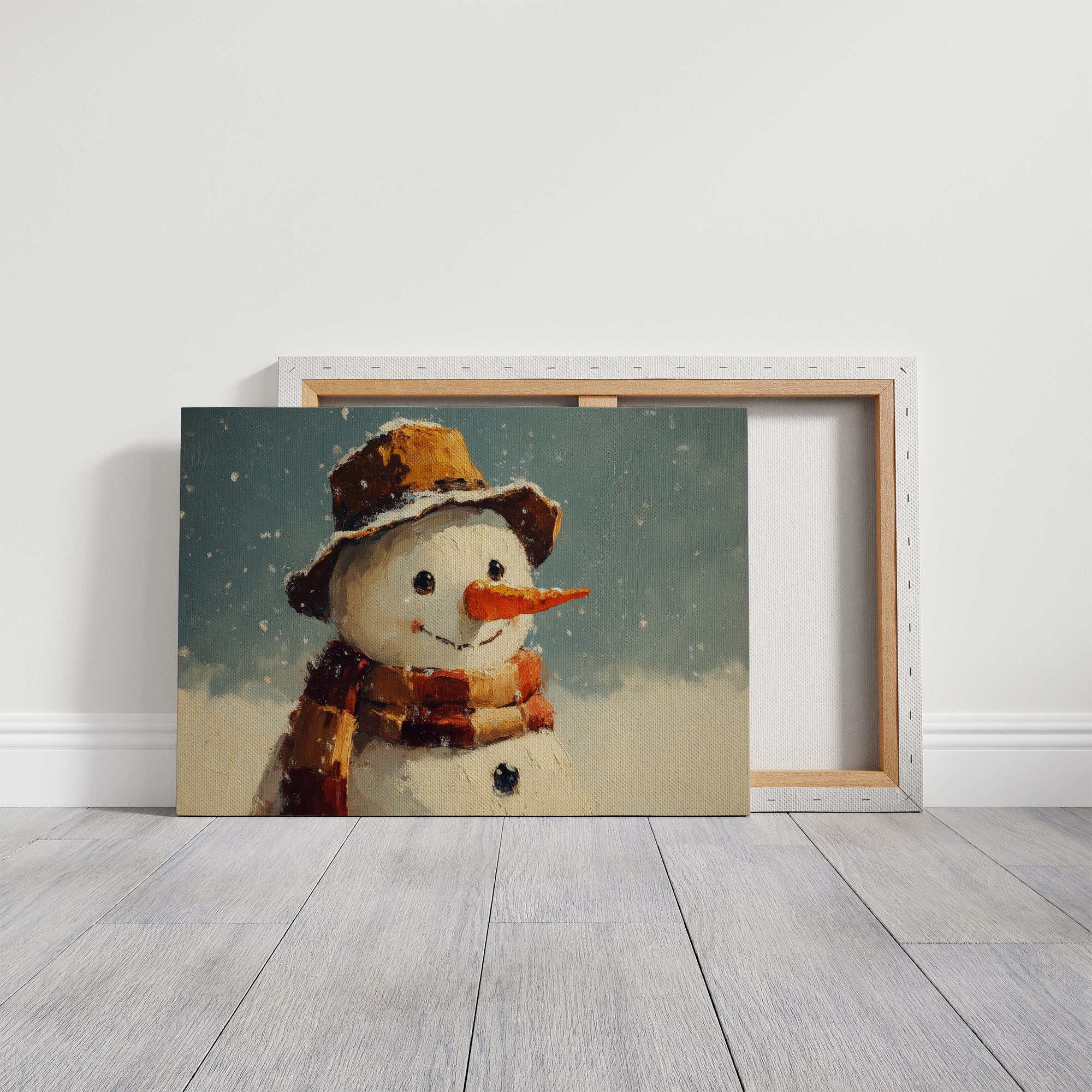 Frosty Wears His Favorite Hat