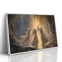 Ancient Dance In Golden Light