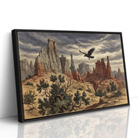 Raven Over the Red Spires