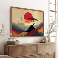 Lone Pine Greets Rising Sun