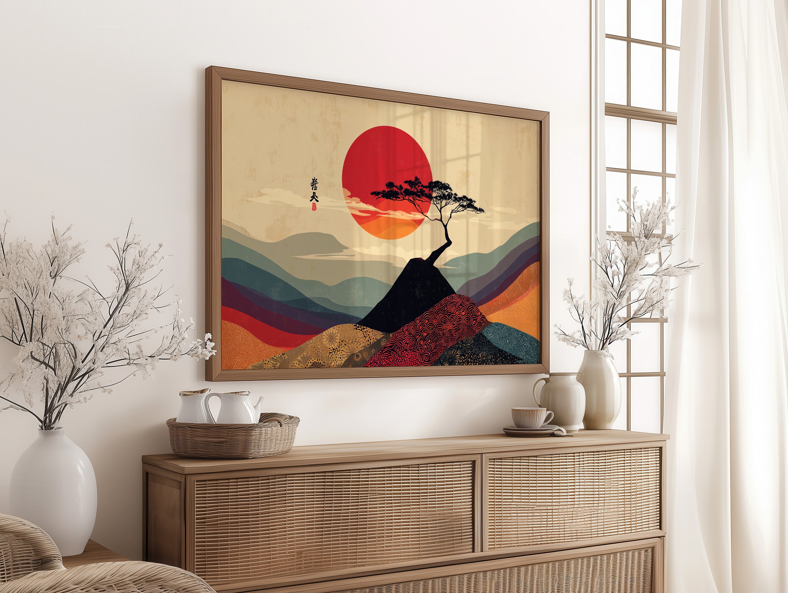 Lone Pine Greets Rising Sun