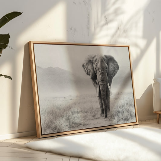 Wisdom Walks The Savanna Plains