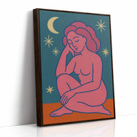 Midnight Muse in Neon Dreams