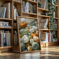 Autumn's Palette In Pumpkin Poetry