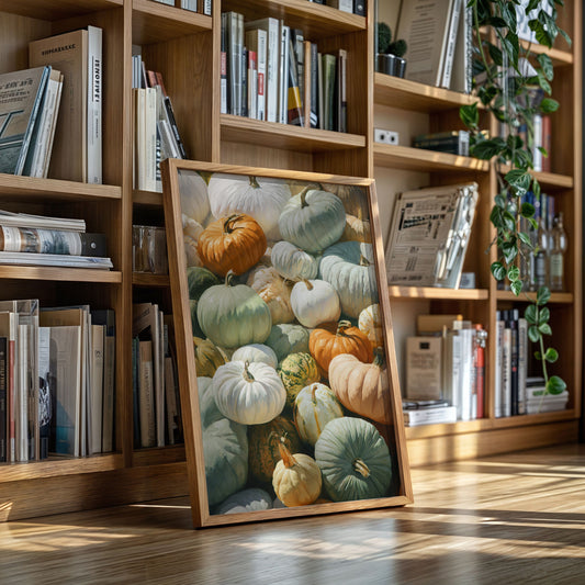 Autumn's Palette In Pumpkin Poetry