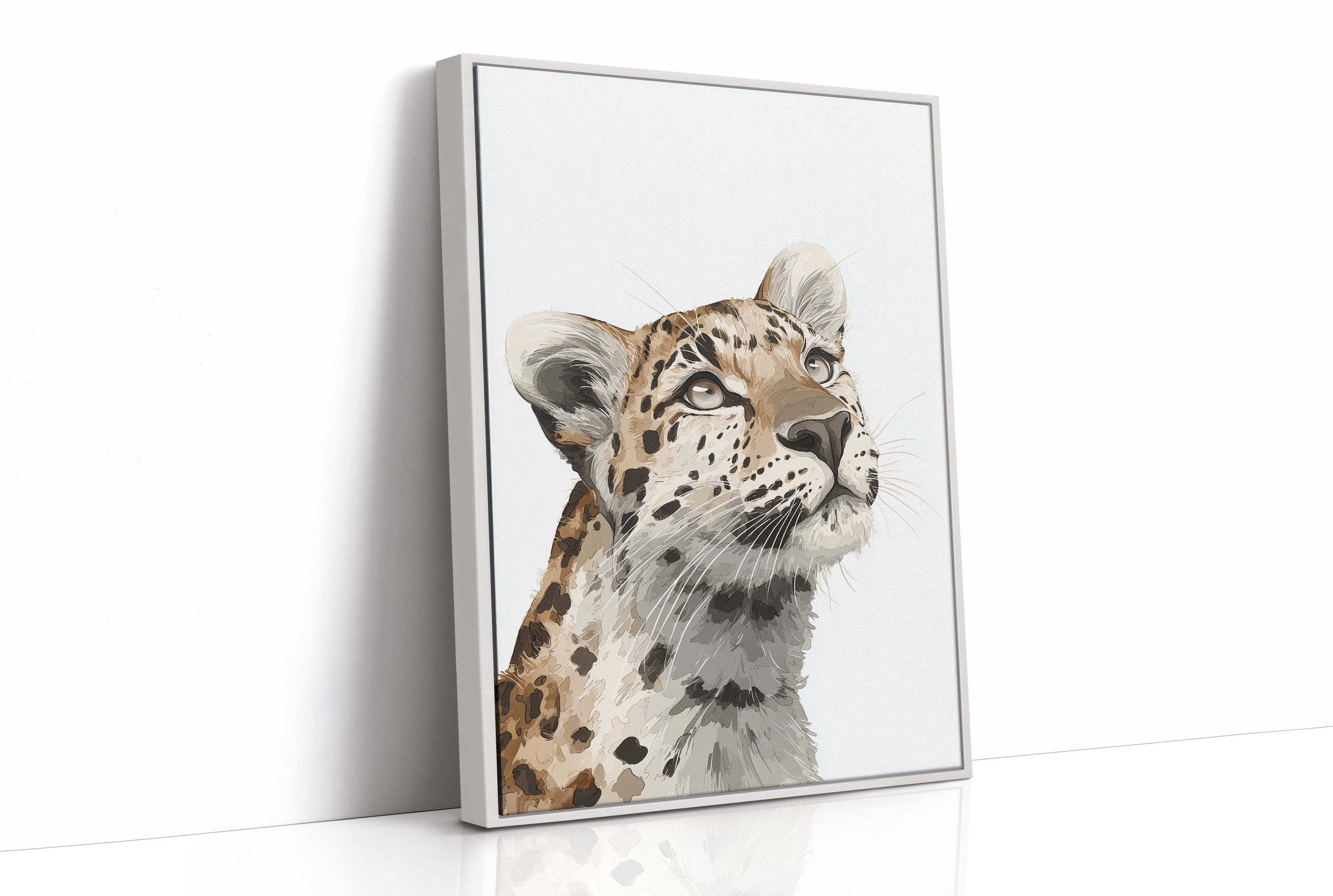 Leopard Looking Skyward