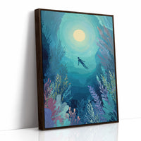 Moonlit Depths Beckon Silently