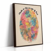 Vibrant Identity On Wooden Table