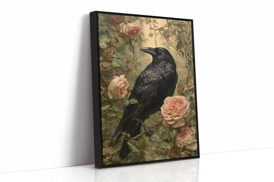 The Raven Among Blossoms