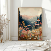 Fields Where Mountains Embrace Light
