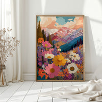 Mountains Cradle Blooming Secrets