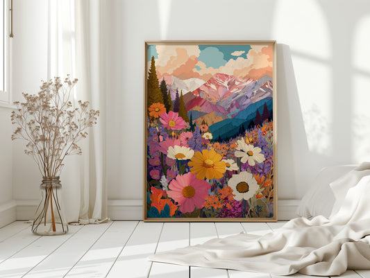 Mountains Cradle Blooming Secrets