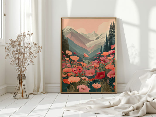 Valleys Dressed in Floral Splendor