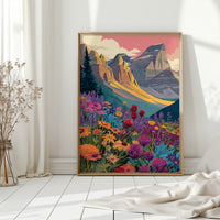 When Mountains Kiss the Meadow