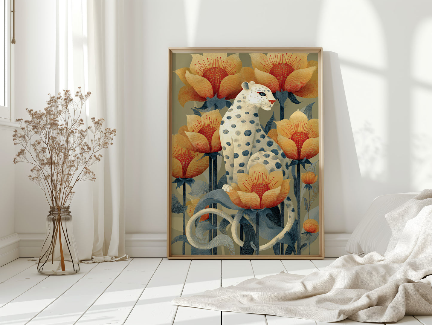 A Dance Among Golden Blossoms