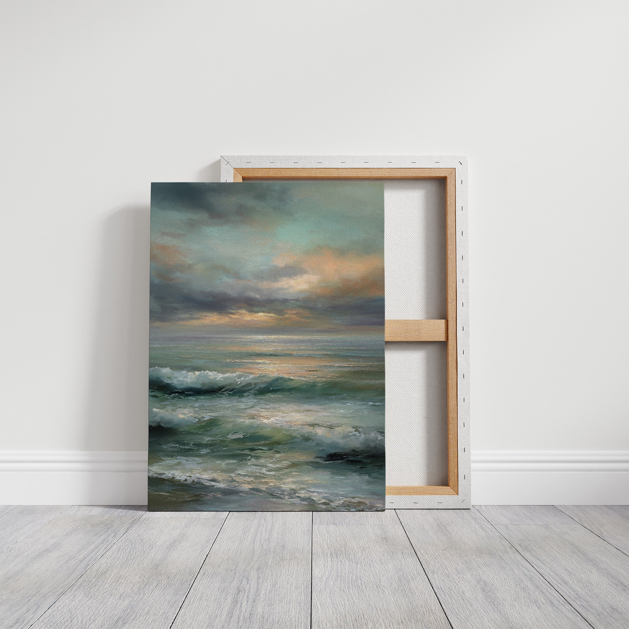Seafoam Dances With Morning Light