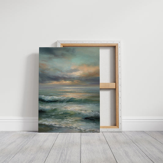 Seafoam Dances With Morning Light