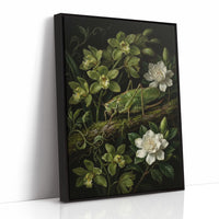 Katydid Among the Gardenias