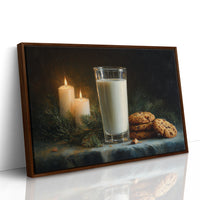 Candlelight Cookies Await Santa's Visit