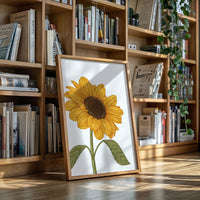Golden Petals Paint Summer's Portrait