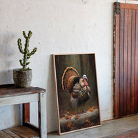 Autumn's Wild Turkey Stands Proud