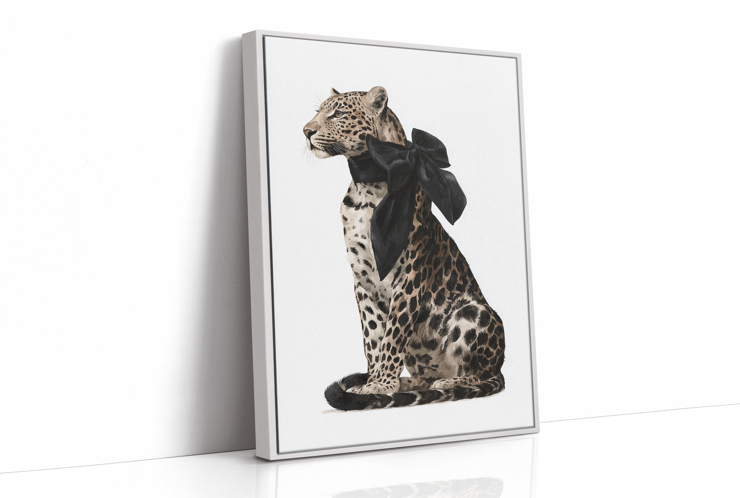 Leopard in Her Sunday Bow