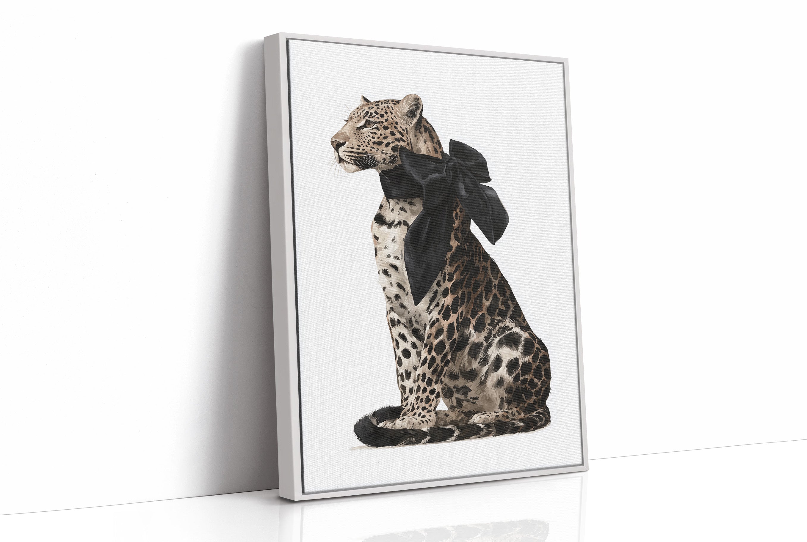 Leopard in Her Sunday Bow