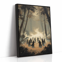 Misty Circle: Ancient Rites in Autumn Woods