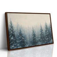 Winter Pines Hold Morning Secrets