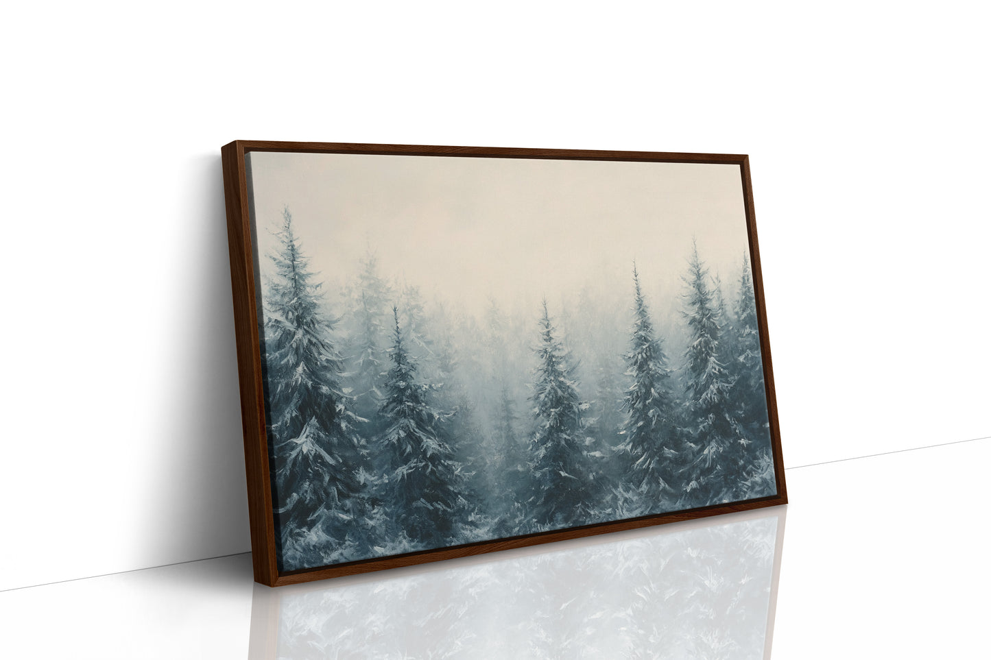 Winter Pines Hold Morning Secrets