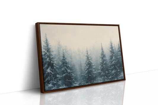 Winter Pines Hold Morning Secrets