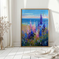 Colors Dance Beneath Ocean Skies