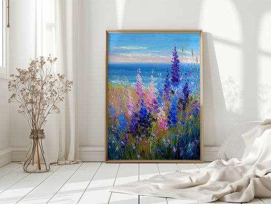 Colors Dance Beneath Ocean Skies
