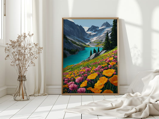 Beneath Peaks of Colorful Bloom