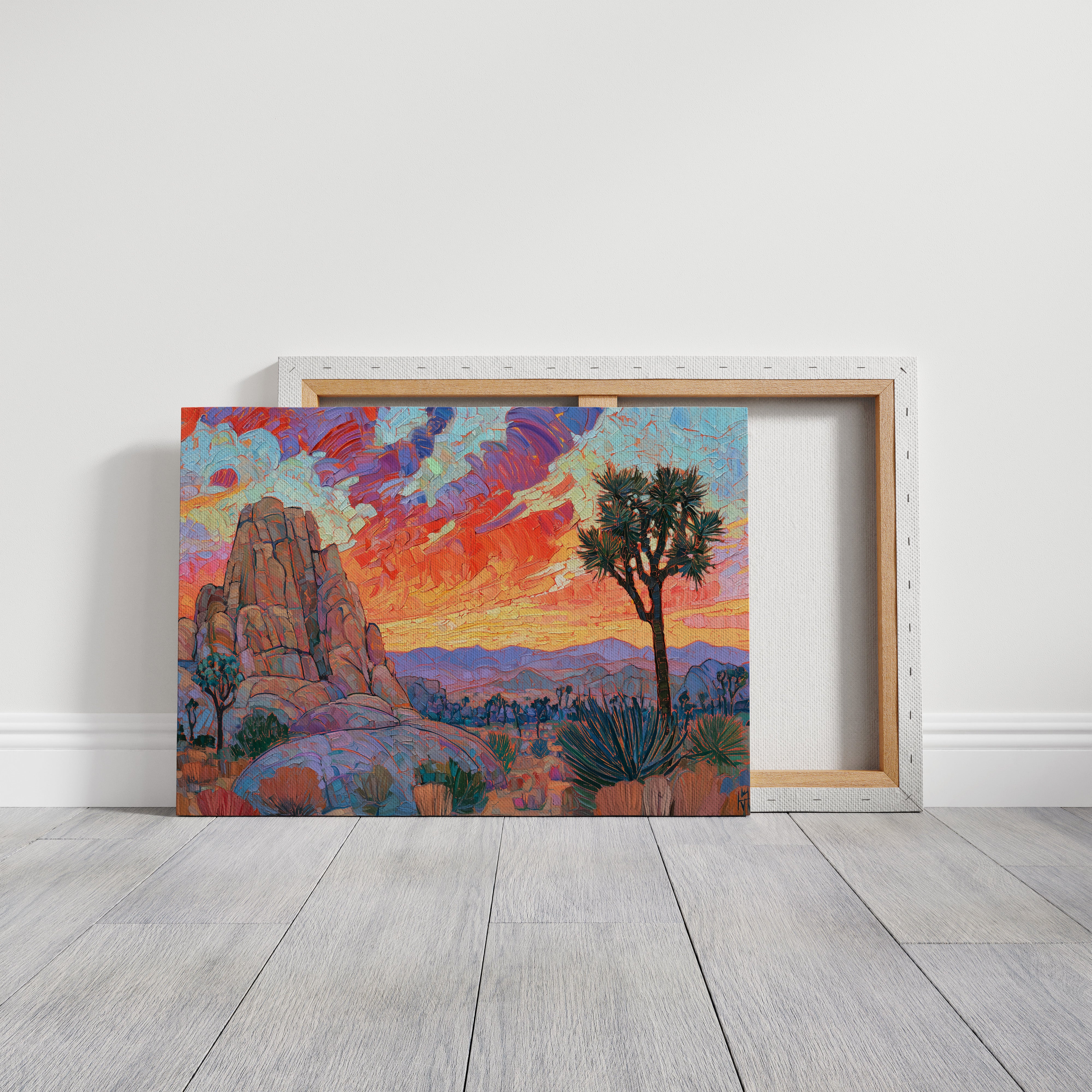 Fever Sky Over Joshua Tree