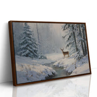 Winter Brook Calls Lone Stag