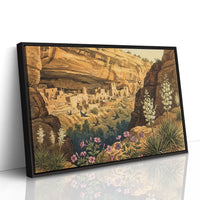 Swallows Over the Cliff Dwelling