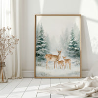 Beneath The Snowfall's Gentle Caress