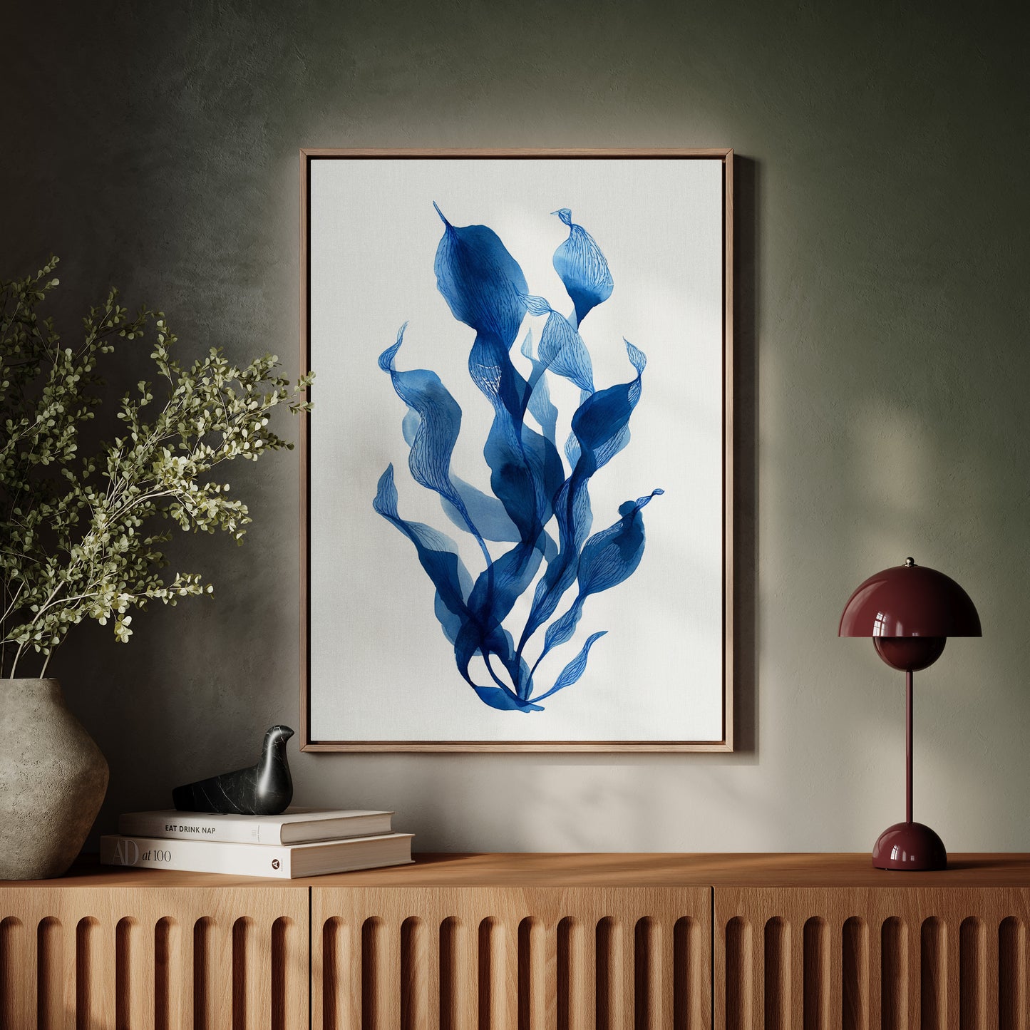 Beneath Waves of Tranquil Blue