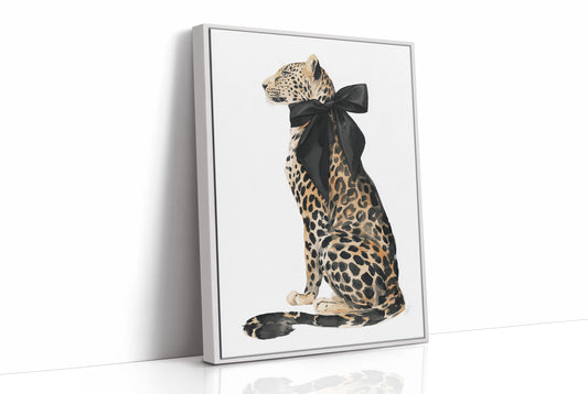 Painted Leopard, Bow Included