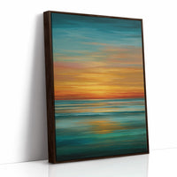 Coastal Horizons Meet Golden Hour