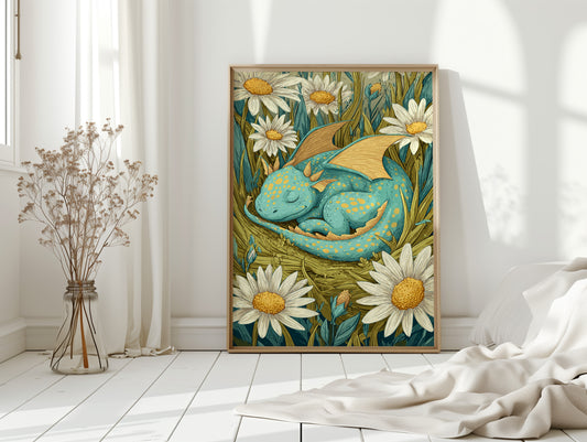 Nestled Among Daisy Dreams