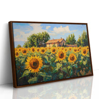 Summer Blooms Near Rustic Home